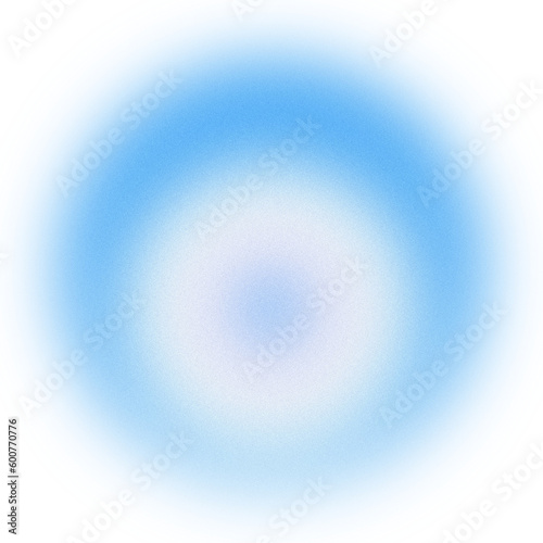Blue Grainy Gradient Circle