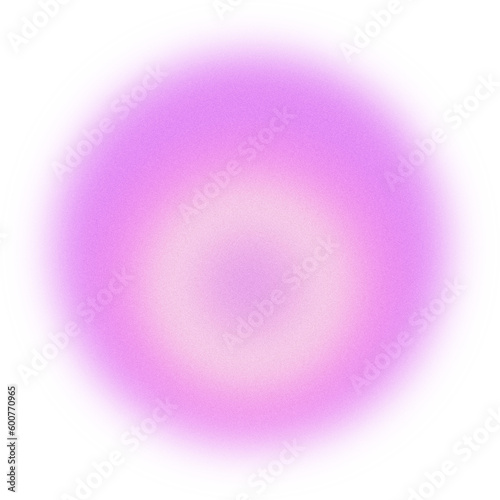 Purple Pink Grainy Gradient Circle