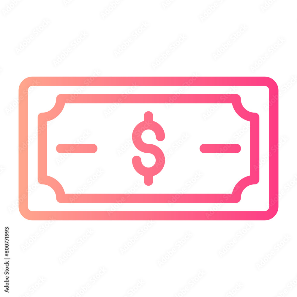 money gradient icon money gradient icon