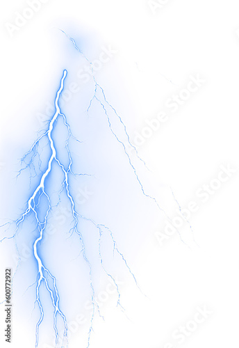 Easy to use real lightning PNG Elements Elements photo editing lightning effect