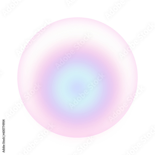 Pastel Gradient Circle