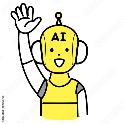 かわいい人物のイラストシリーズ _ AIのキャラクター _ 賛成　