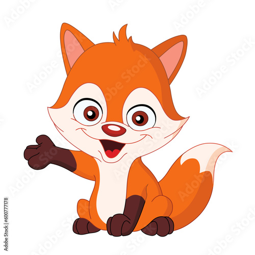 red fox cartoon © johndaly