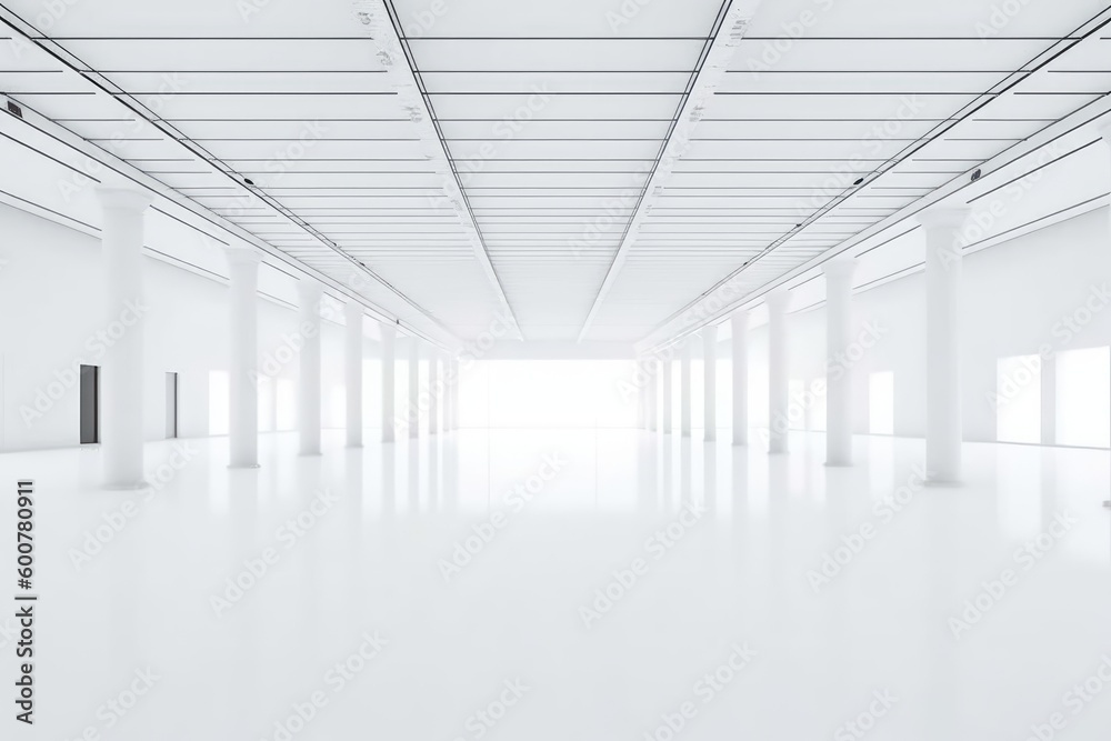 Empty modern office space Empty modern office space