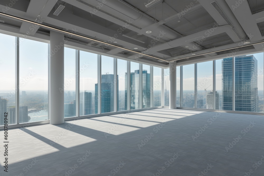 Empty modern office space Empty modern office space