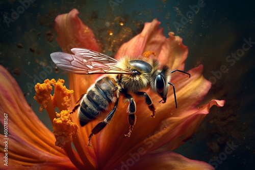 bee on a flower © Paulius