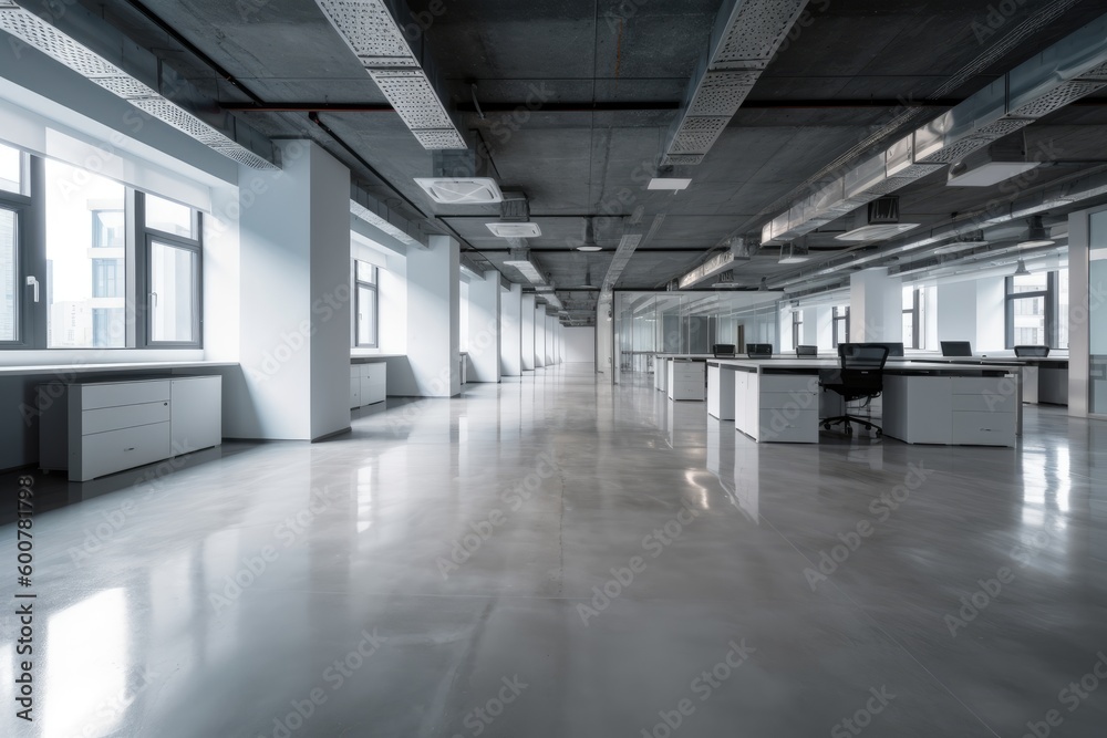 Obraz premium Empty modern office space