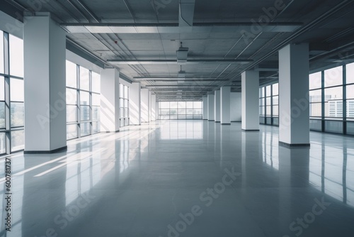 Empty modern office space