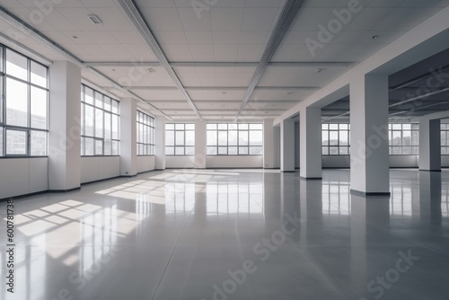 Empty modern office space