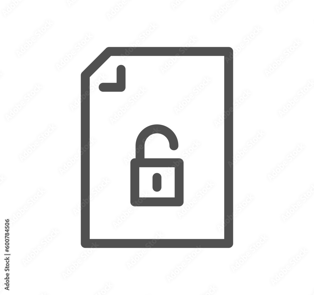 Document flow management related icon outline and linear vector. Document flow management related icon outline and linear vector.