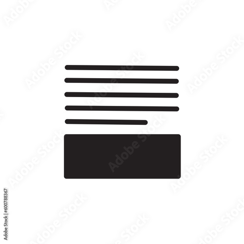 below content editor icon