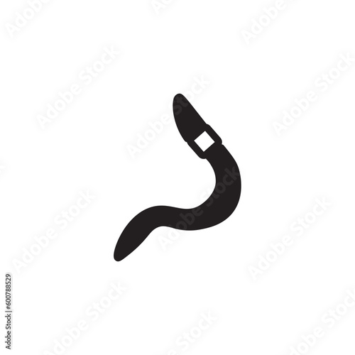 bait insect worm icon