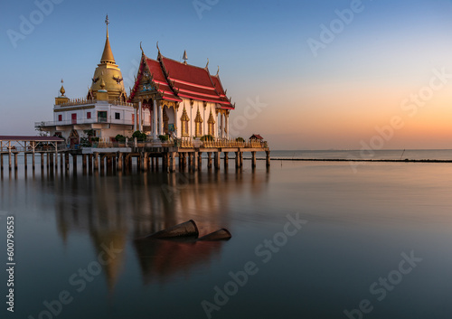 Hong Thong temple placed over the sea