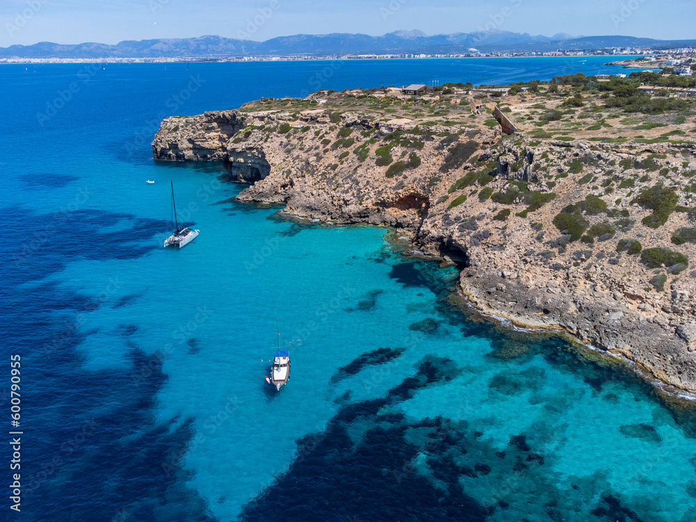 Cap Enderrocat , llucmajor, protected area, Xarxa Natura 2000 Cap Enderrocat-Cap Blanc, Majorca, Spain