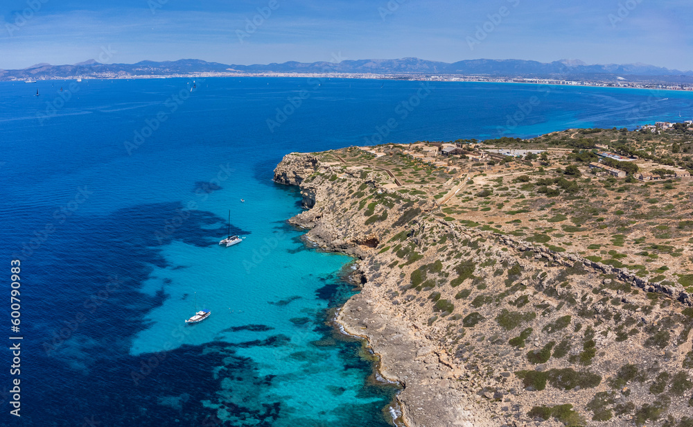 Cap Enderrocat , llucmajor, protected area, Xarxa Natura 2000 Cap Enderrocat-Cap Blanc, Majorca, Spain