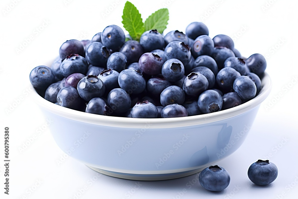 Blueberry, bowl of healthy fruit (Ai generated) Blueberry, bowl of healthy fruit (Ai generated)