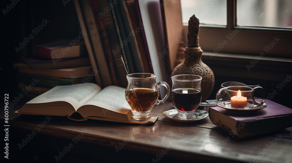 A cup of tea and a book is the best start to the day. Generative AI. A cup of tea and a book is the best start to the day. Generative AI.
