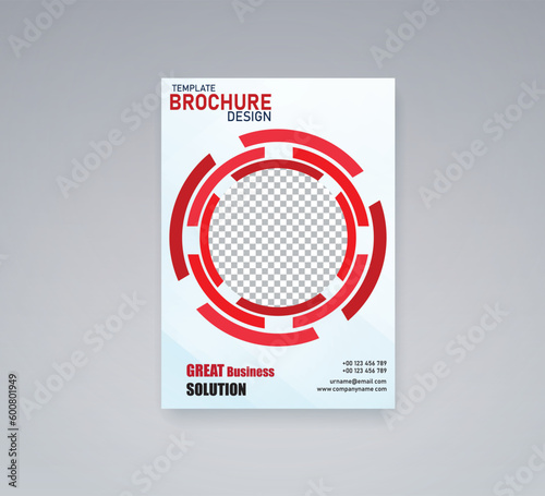 Brochure Design  template  Can be adapt to  Annual Report, Magazine, Poster, Business flyer ,book cover
