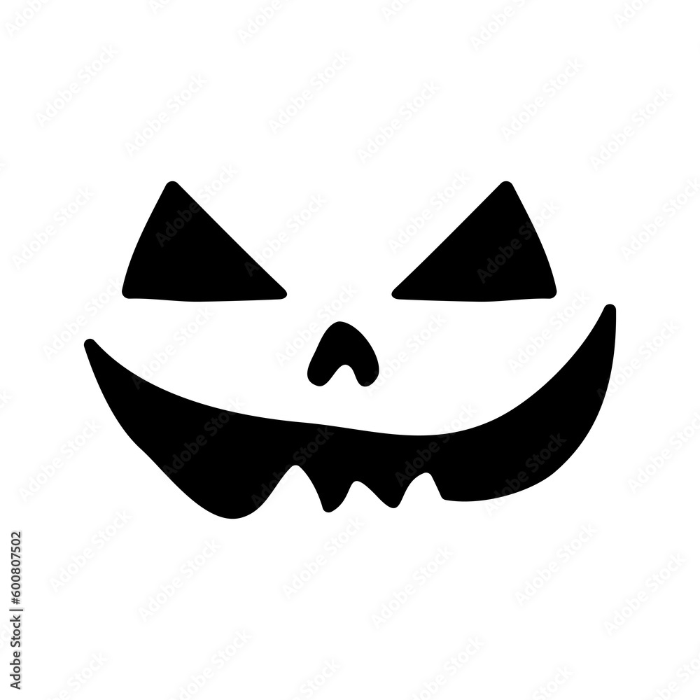 Scary ghost face. Ghost mask. Pumpkin carved devil face for Halloween. Scary ghost face. Ghost mask. Pumpkin carved devil face for Halloween.