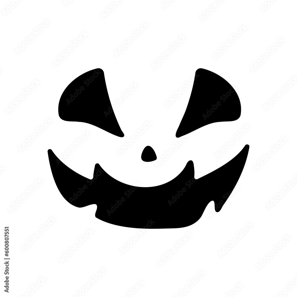 Scary ghost face. Ghost mask. Pumpkin carved devil face for Halloween. Scary ghost face. Ghost mask. Pumpkin carved devil face for Halloween.