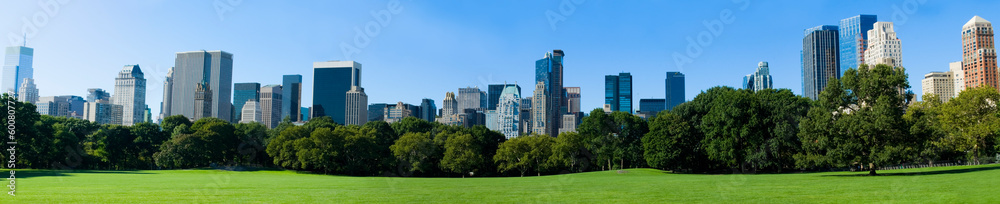 Panoramic shot of Manhattan. New York. Horizontal Panoramic shot of Manhattan. New York. Horizontal