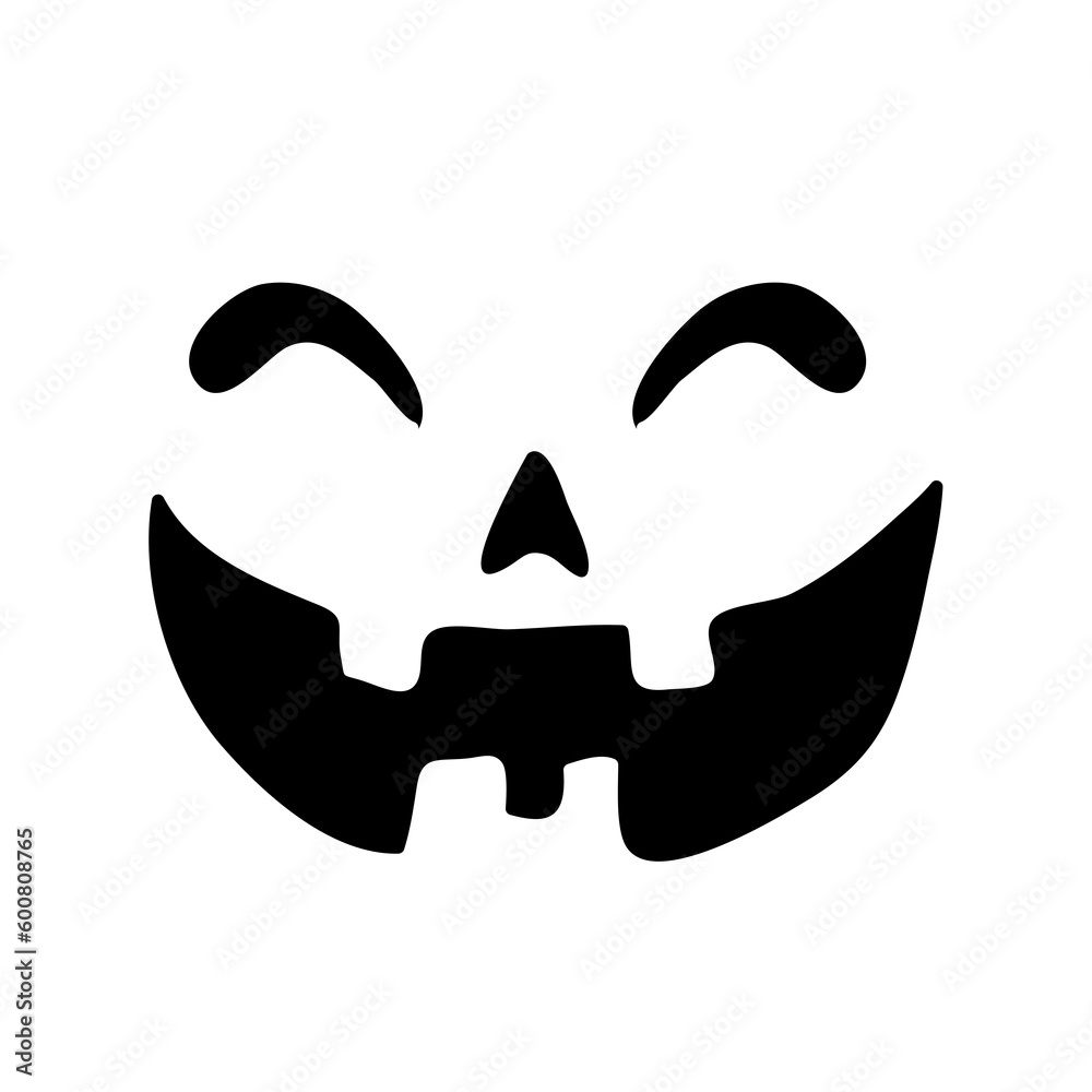 Scary ghost face. Ghost mask. Pumpkin carved devil face for Halloween. Scary ghost face. Ghost mask. Pumpkin carved devil face for Halloween.