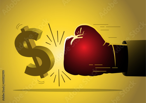 De-dollarization, Dollar sign getting knocked out