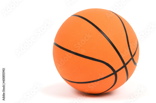 Simple image of a basketball on a white background. © Designpics