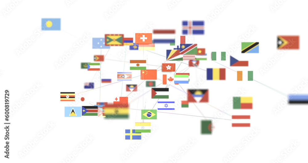 Globe International World Flags - PNG transparent