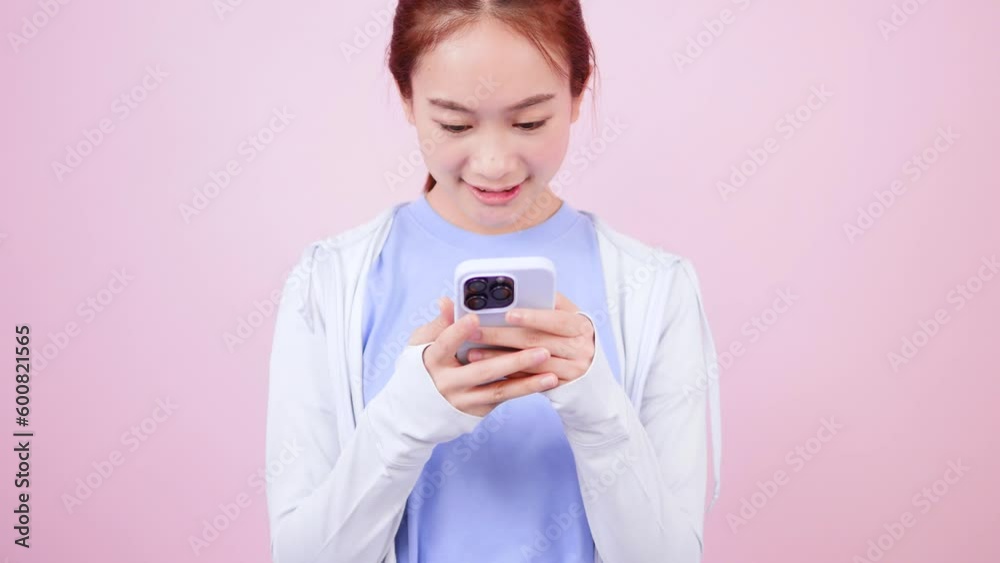 girl using smartphone mobile phone application girl using smartphone mobile phone application
