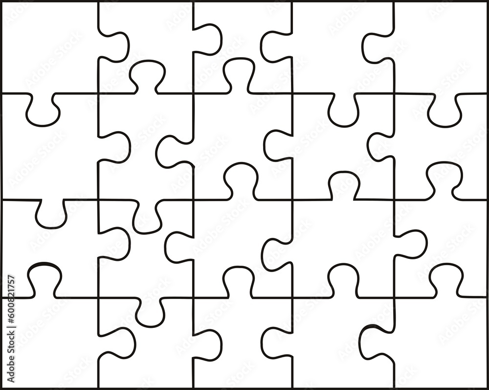 vector transparent puzzle on withe background vector transparent puzzle on withe background