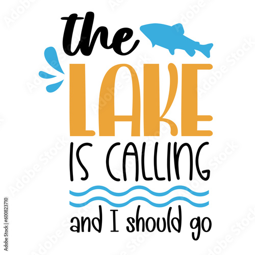 Fishing hand written lettering Mental health quote. Modern typographic slogan. Vector illustration