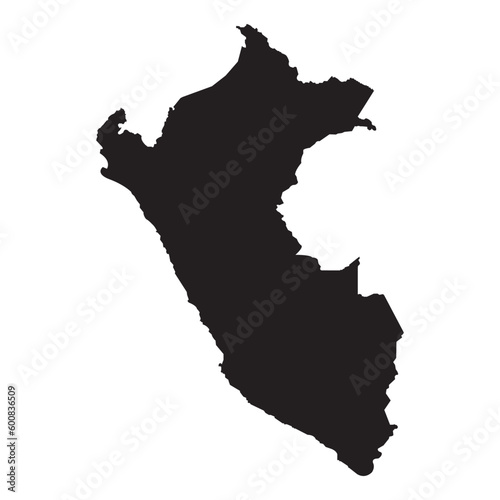 Peru map icon