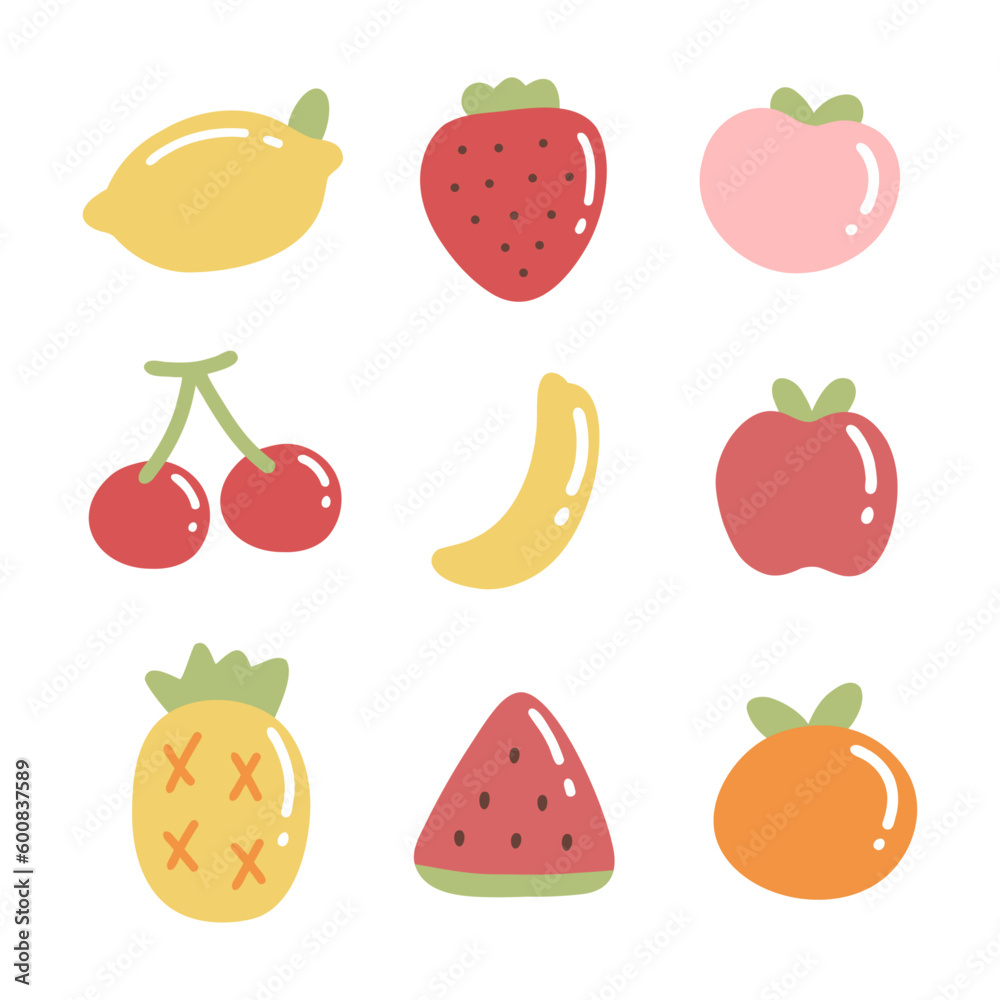 vector fruit collection vector fruit collection
