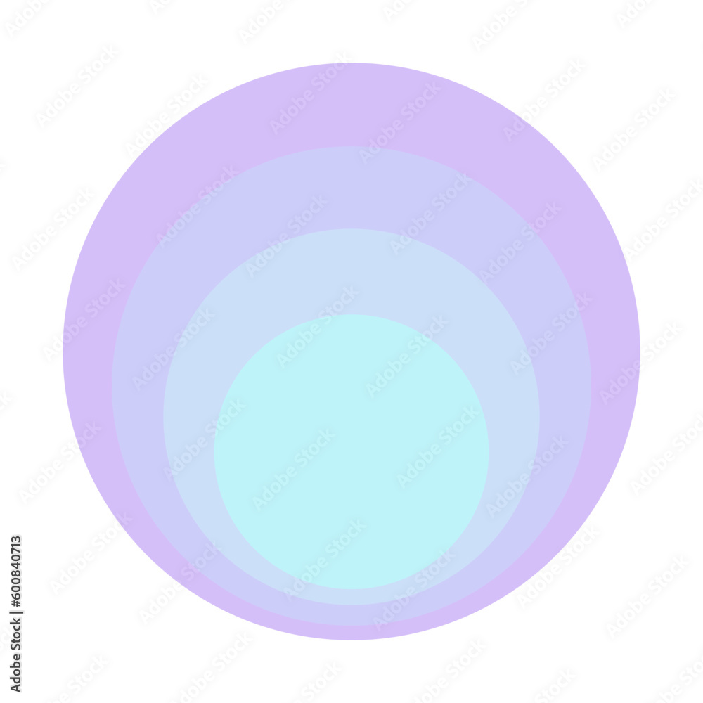 Obraz premium circle pattern shape