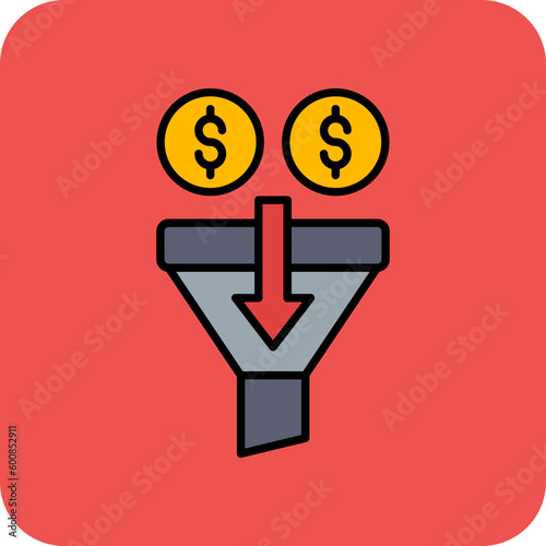 Sales Funnel Icon photo