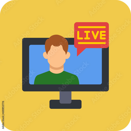 Live Stream Icon
