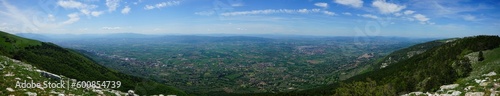 Umbria aereal landscape