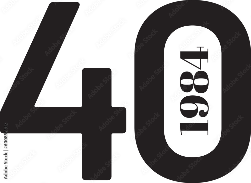 40th Birthday - 1984