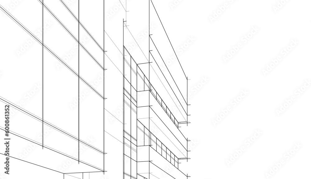 3d model of a building 3d model of a building