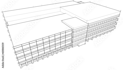 3d model of a building