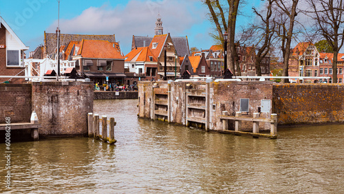 Einfahrt zum historischen Hafen von Hoorn