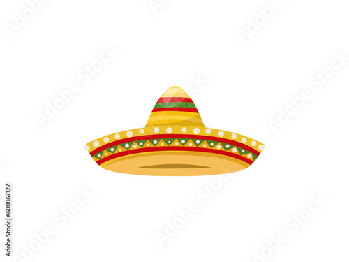Cinco De Mayo Vector Art, Icons, and Graphics for Free Download, Hat Cinco de Mayo. Vector illustration of sombrero holiday symbol. Isolated on white background Vector.