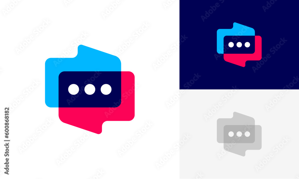 Modern chat talk, Bubble talk, Testimonial review, Communication, Dialogue, Discussion and Talk logo design Modern chat talk, Bubble talk, Testimonial review, Communication, Dialogue, Discussion and Talk logo design