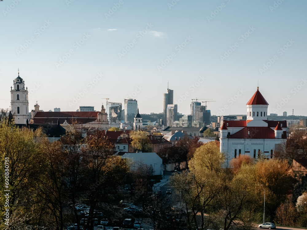 View of Vilnius from Subacius Panoramic Viewpoint