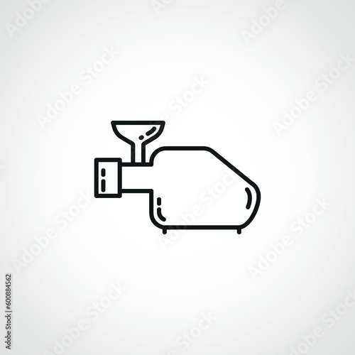 Meat grinder line icon. Meat grinder outline icon.