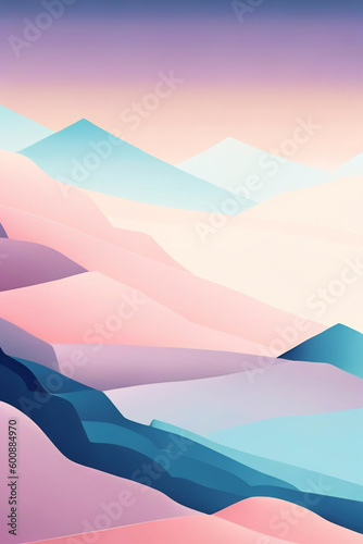 Mountains illustration