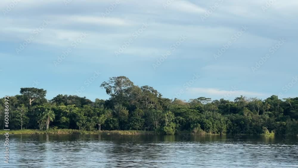 Fahrt auf dem Amazonas