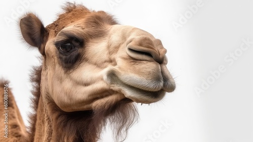 camel on a white background, Generative AI, Generative, AI
