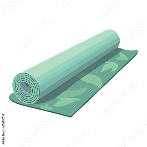 Relax with yoga exercise mat